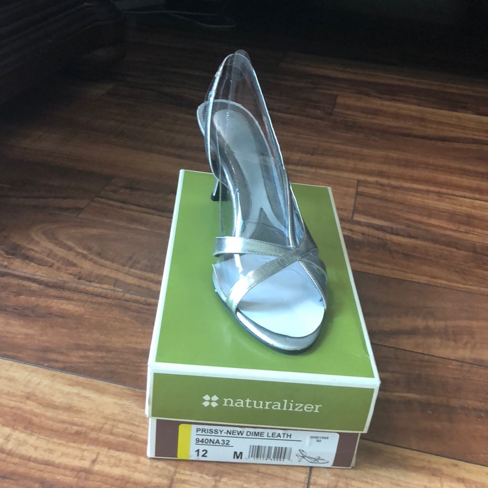 Naturalizer Prissy- silver high heels